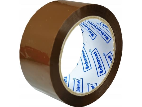 DIAGRAM Selvklebende tape 48mmx91,4m brun (6 stk)