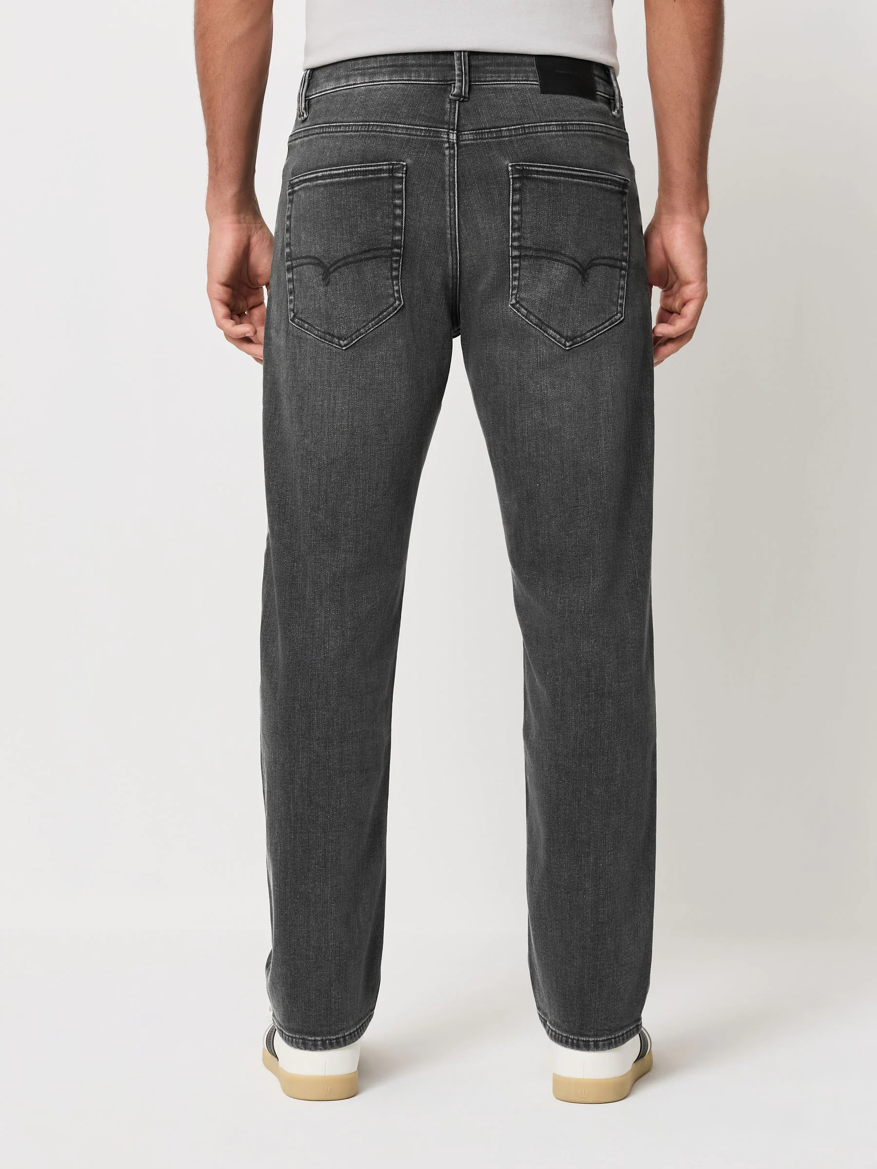 Grijs - ThermoGen - Straight fit - Motionflex jeans