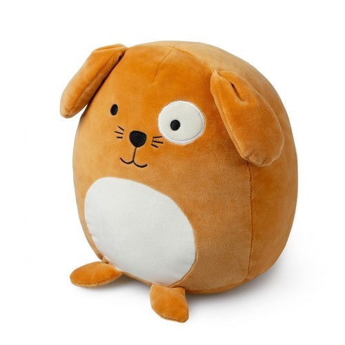 Almofada em formato de cachorro Woof, marrom