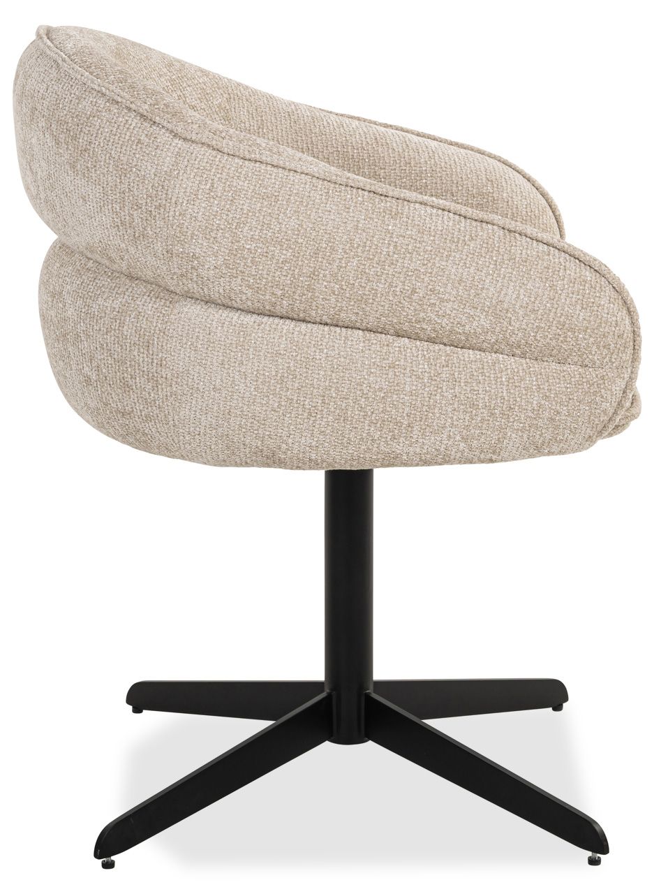 Eetkamerstoel S4775 Cream Unicorn Angelina B62 x D61 x H79 cm
