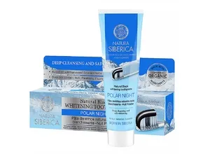 SIBERICA PROFESSIONAL_Natura Siberica Polar Night black whitening paste without flourescence 100g