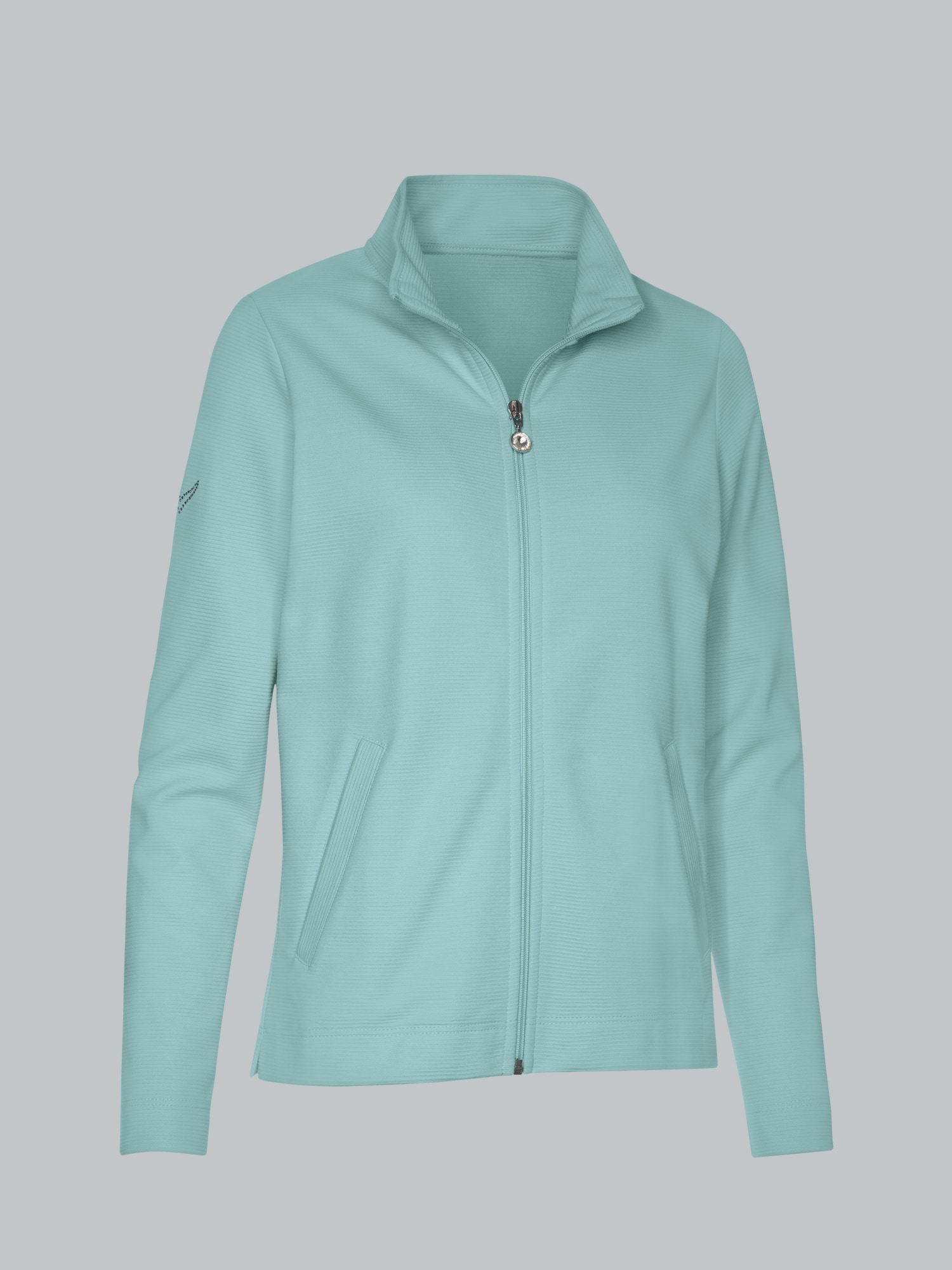 Jacke mit funkelnden Strass-Steinen Gletscher