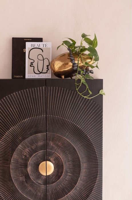 Kare Design Madeira Dark 2-Deurs Kast - Donkerbruin