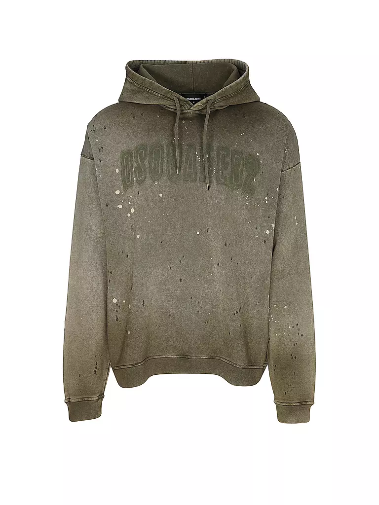 DSQUARED2 Kapuzensweater - Hoodie olive