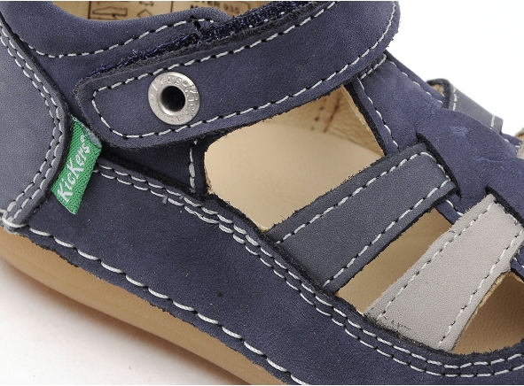 Kickers nu pieds bebe sushy bleu