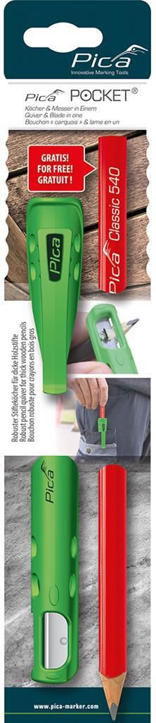 Pica 505/01 Pocket Timmermanspotlood 24cm - PI50501