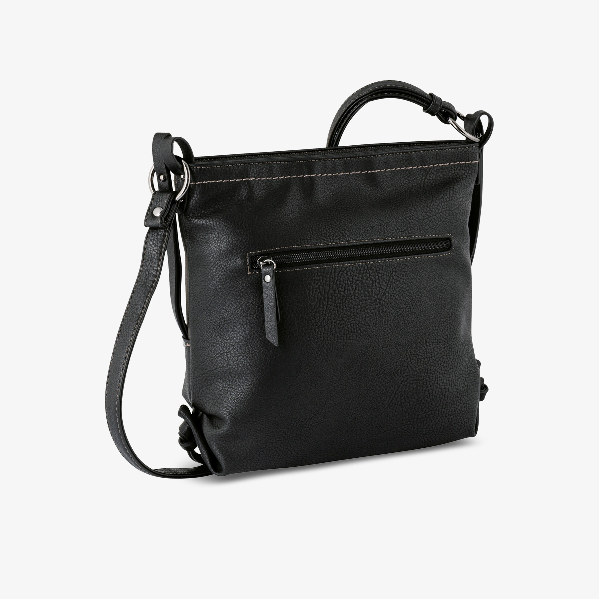 TOM TAILOR Damen Umhängetasche schwarz