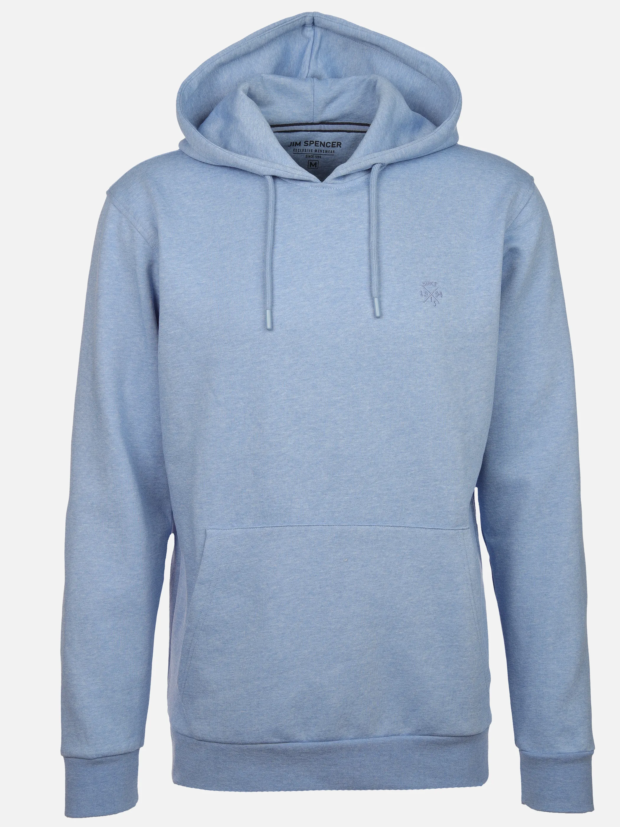 Herren Hoodie in melierter Optik