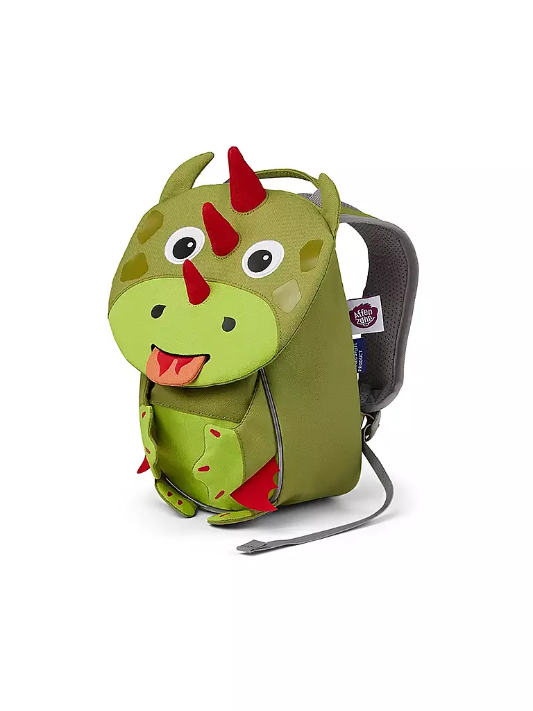 AFFENZAHN Kinder Rucksack Kleiner Freund - Drache grün