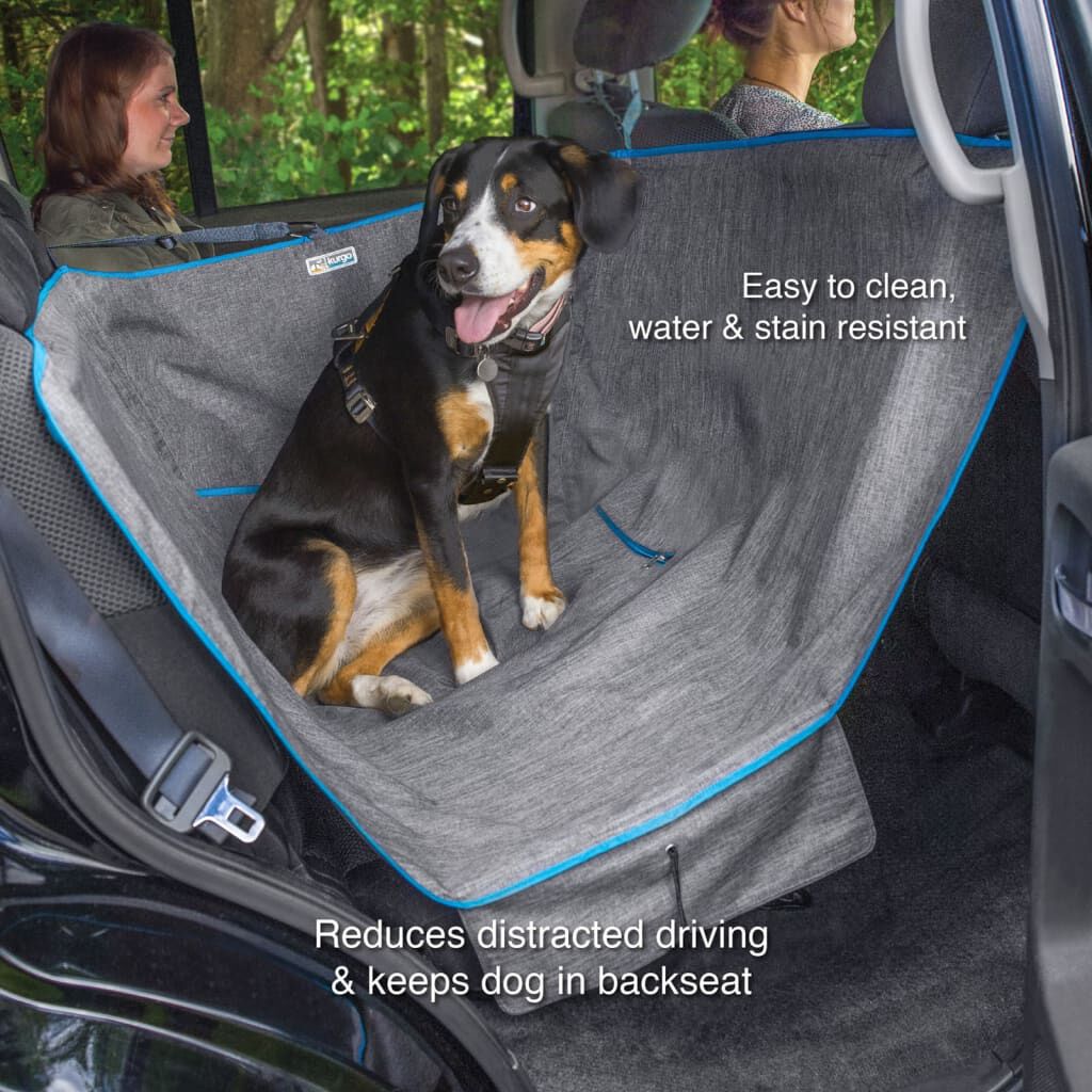Kurgo Heather Half Seat Honden Automat, Grijs