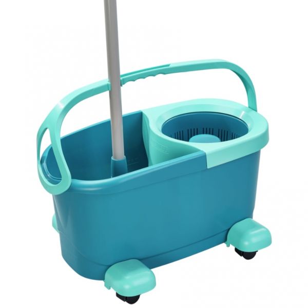 Leifheit Conjunto de Mopa e Discos Clean Twist Ergo Mobile - 433472