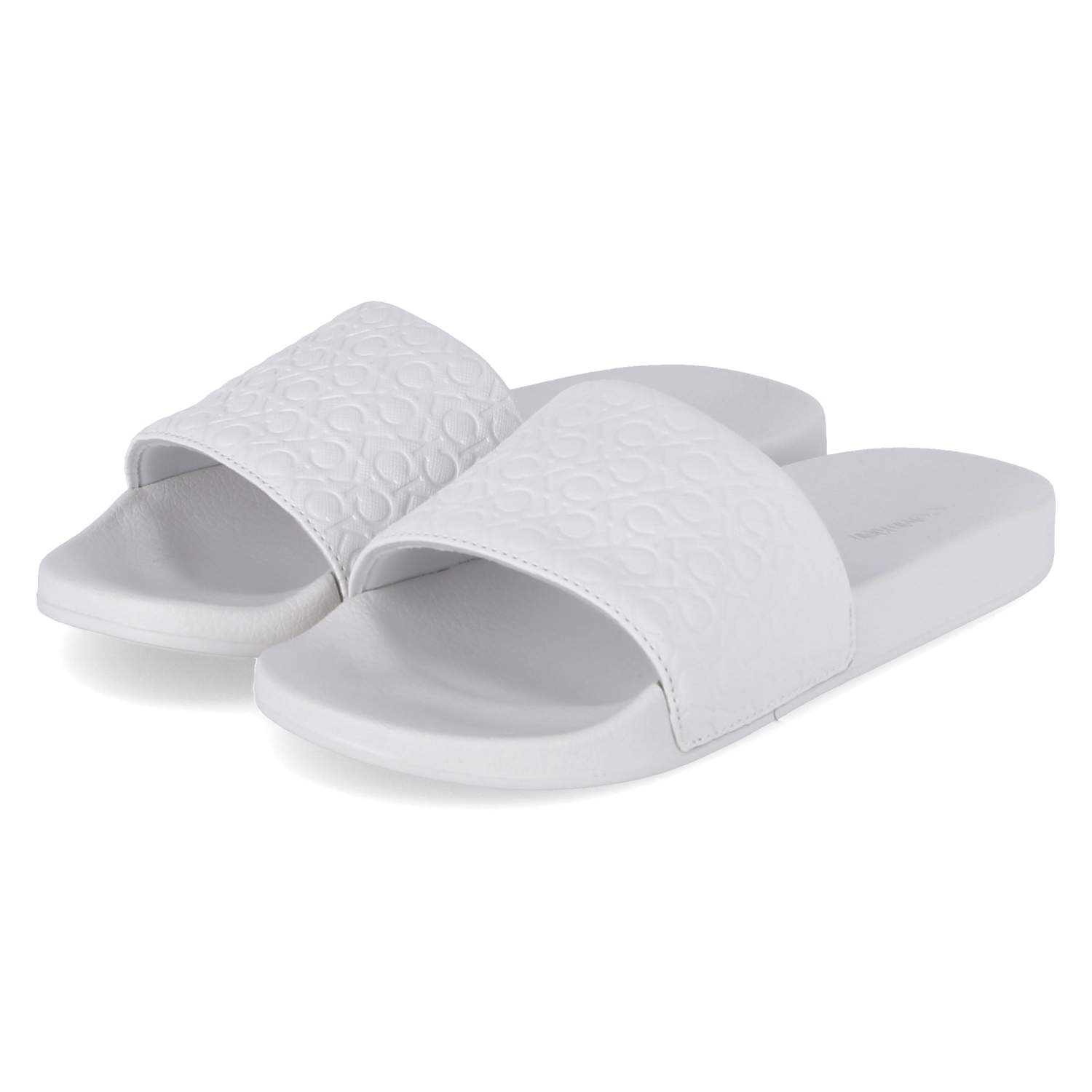 Calvin Klein Badelatschen SAFF MONO - bright white