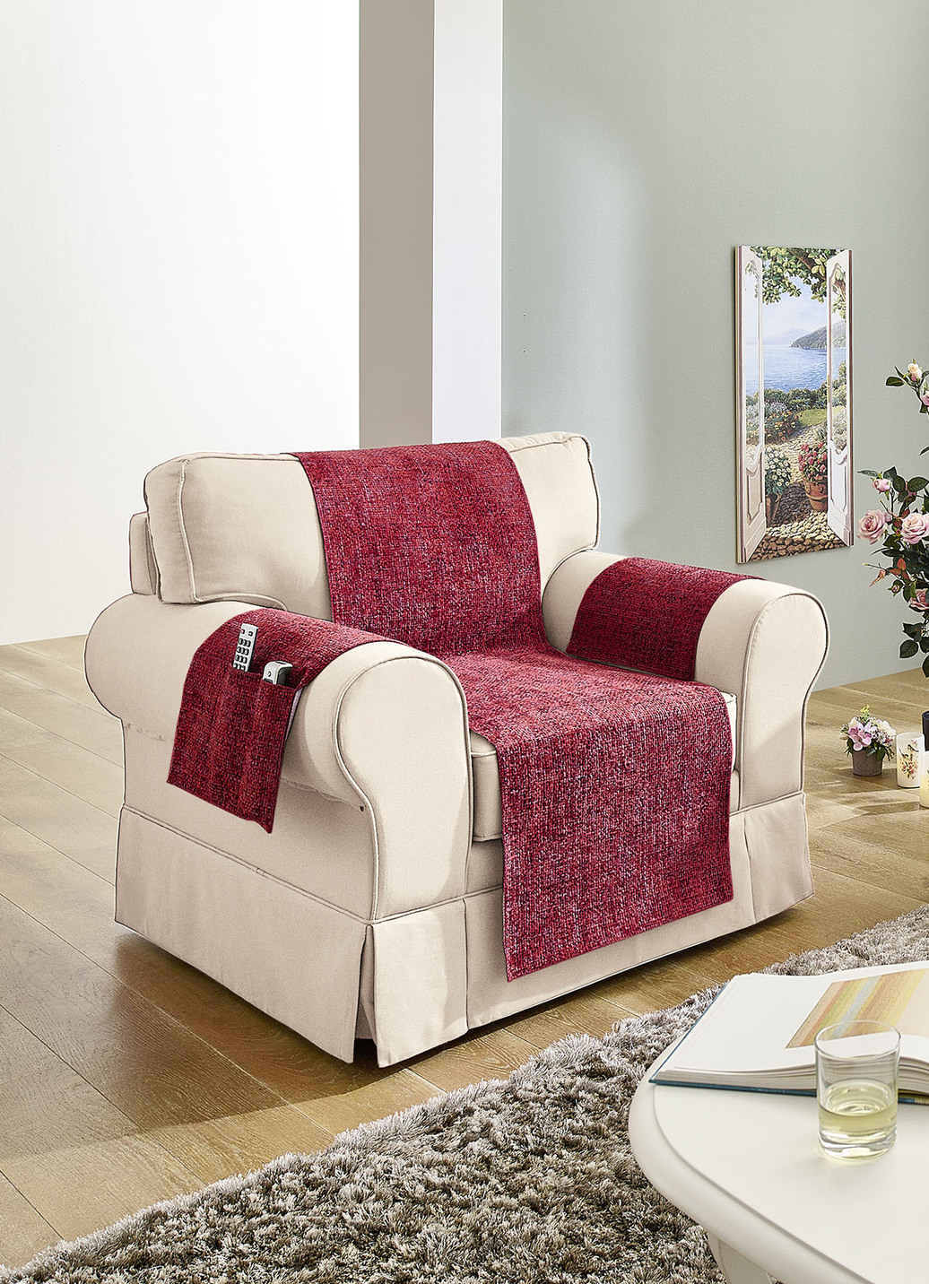 Sessel,- Couch,- und Armlehnschoner