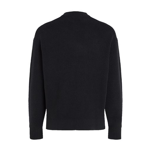 Calvin Klein Jeans Chunky Texture Striktrøje, Ck Black, XL