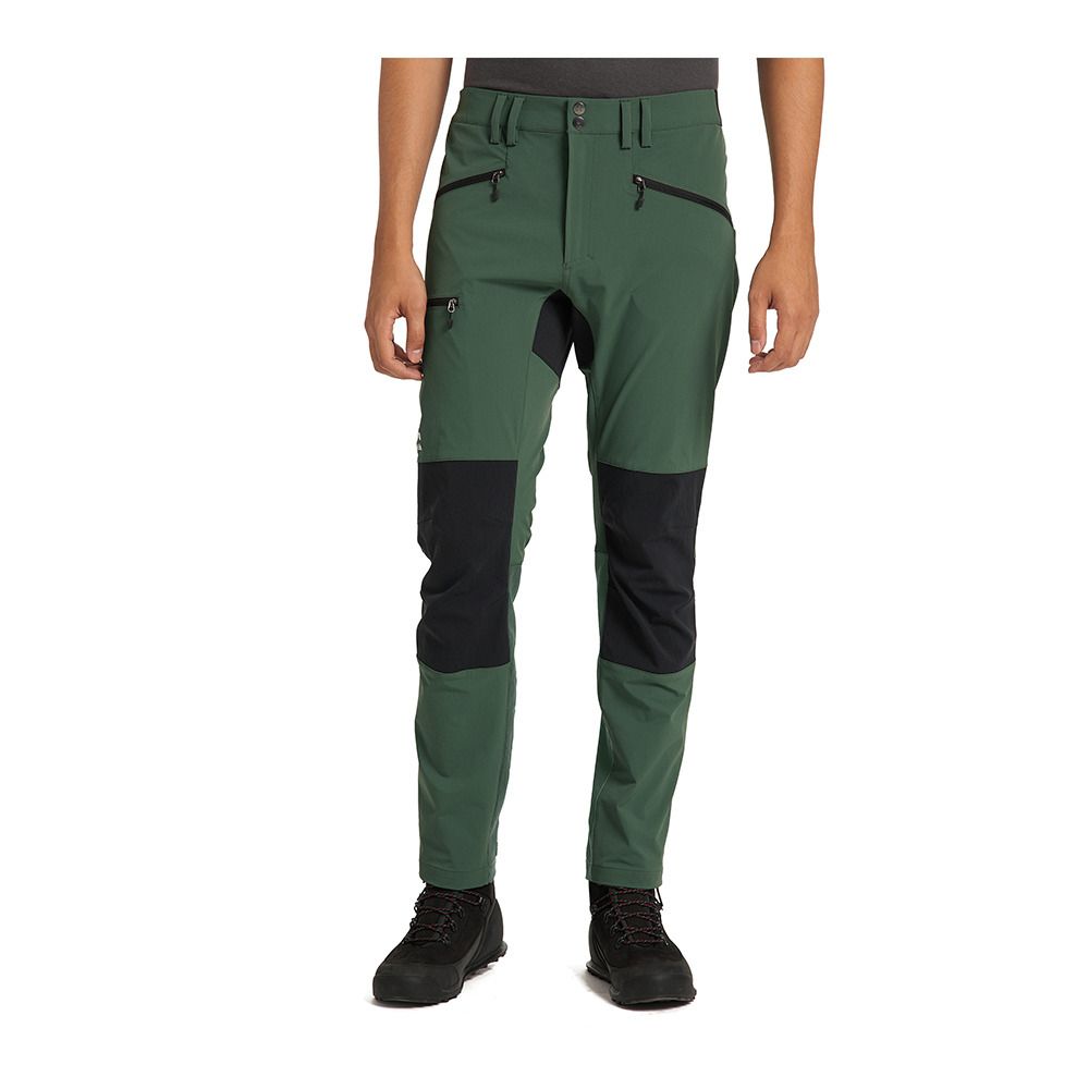 Haglöfs MID SLIM - Pantalon Homme fjell green/true black