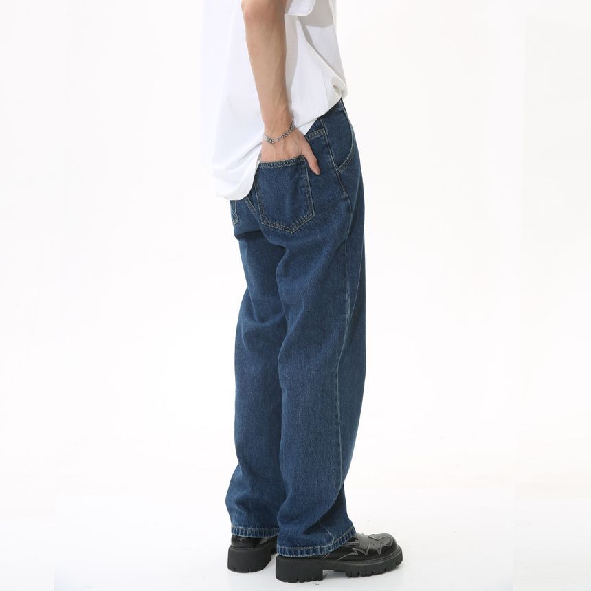 FAERIS - Hoge taille rechte jeans