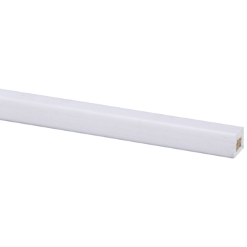 Glaslat hardhout 17x15 mm lengte 270 cm gegrond