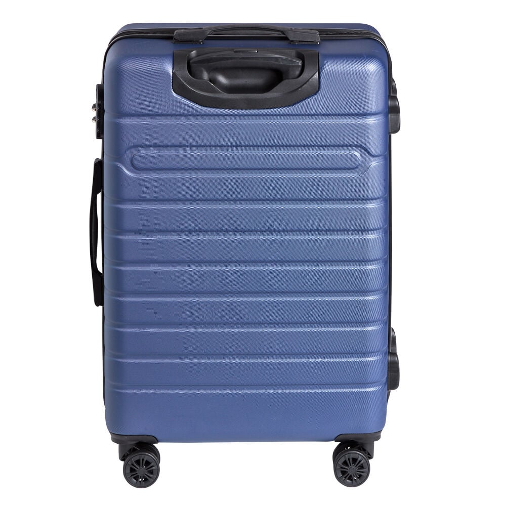 Valise rigide ABS bleu marine H60cm