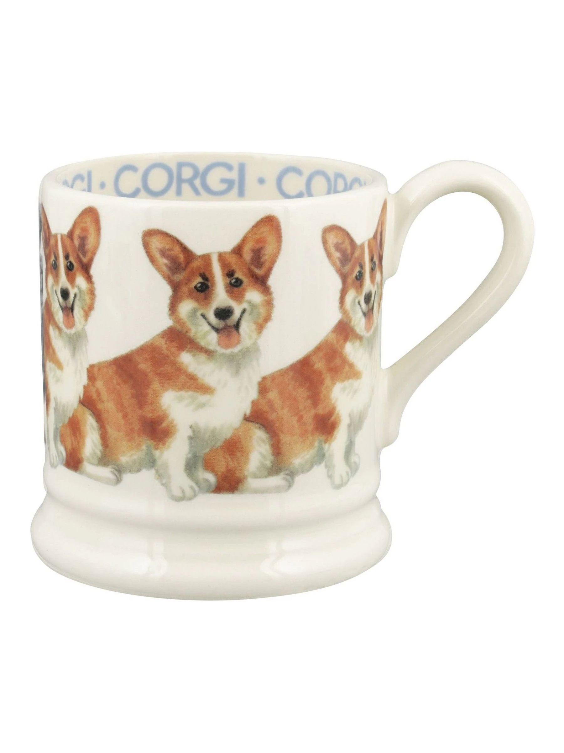 Emma Bridgewater Pembroke Welsh Corgi beker van 1/2 pint