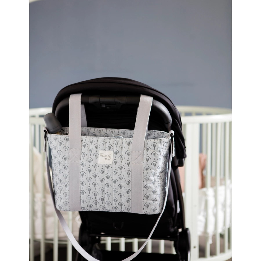 Walking Mum Crossbody Tasche Indian Ash grau