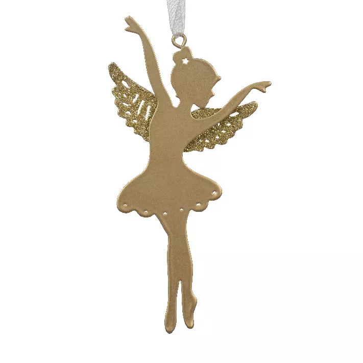 Danseuse à suspendre métal (H15 cm) Fée Élise Or