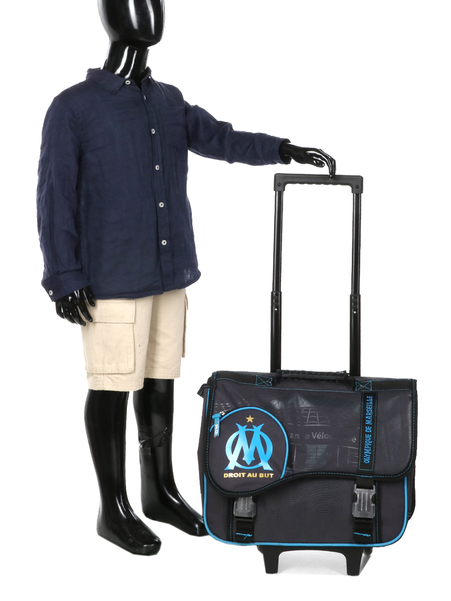 Cartable À roulettes Olympique de Marseille 41 cm