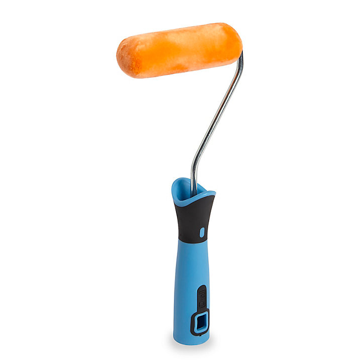 Mini rouleau peinture brillante Diall 100 mm
