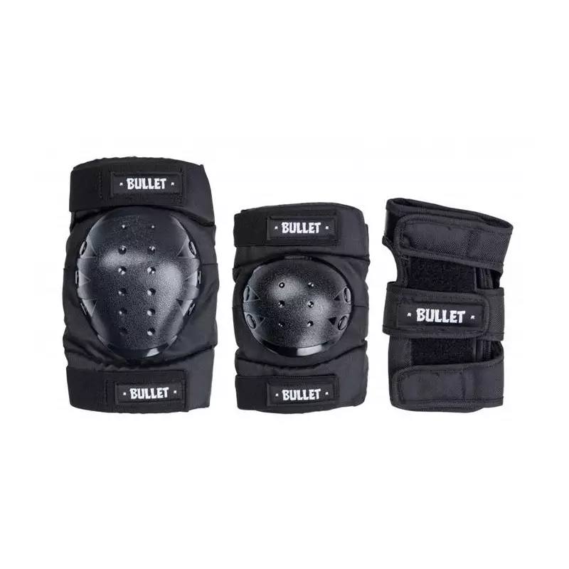 Set de protection BULLET Triple padset Standard Combo Adult