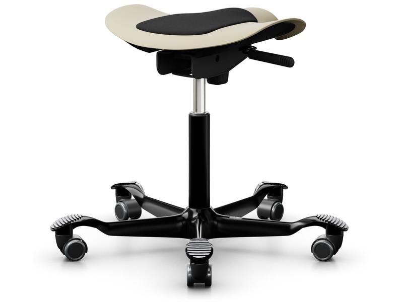 HÅG Bürostuhl Capisco Puls 8001 Sand Höhenverstellbarer, ergonomischer Sitz-Hocker