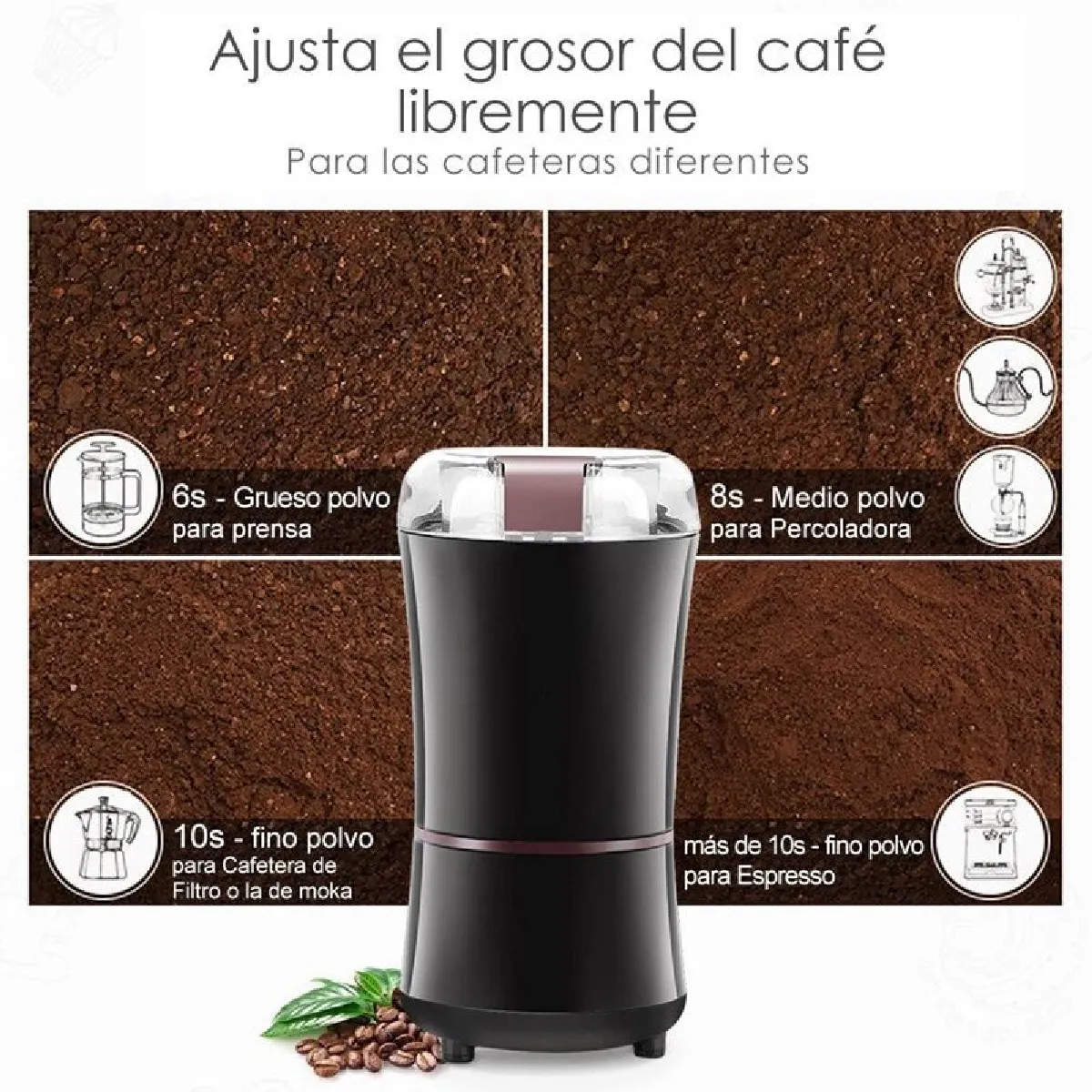 Universal Moulin à café électrique 400W