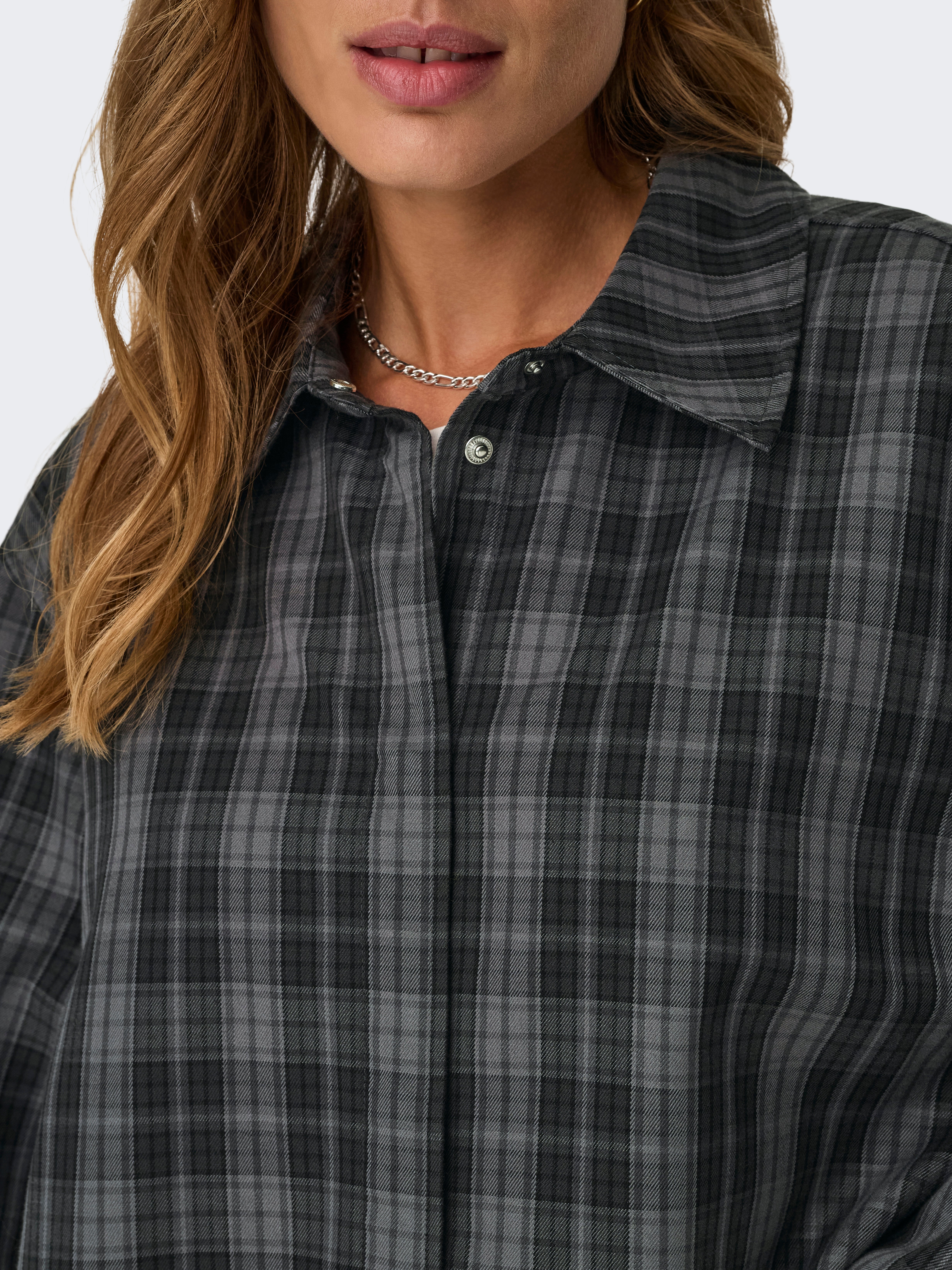 ONLIMMA Hemdjacke Dark Grey