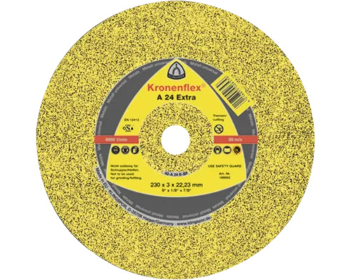Doorslijpschijf Klingspor A 24 Extra Ø 115x22,23 mm