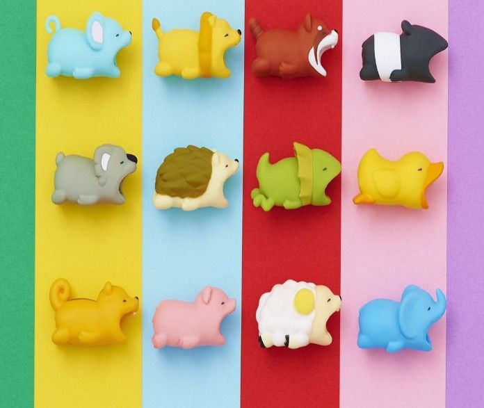 Telefoon in de Shell - Dierenkabelbeschermer (verschillende ontwerpen)