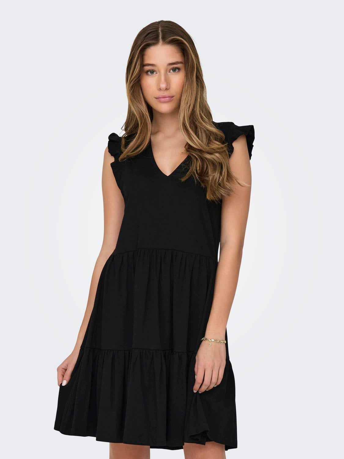 ONLMAY Kurzes Kleid Black