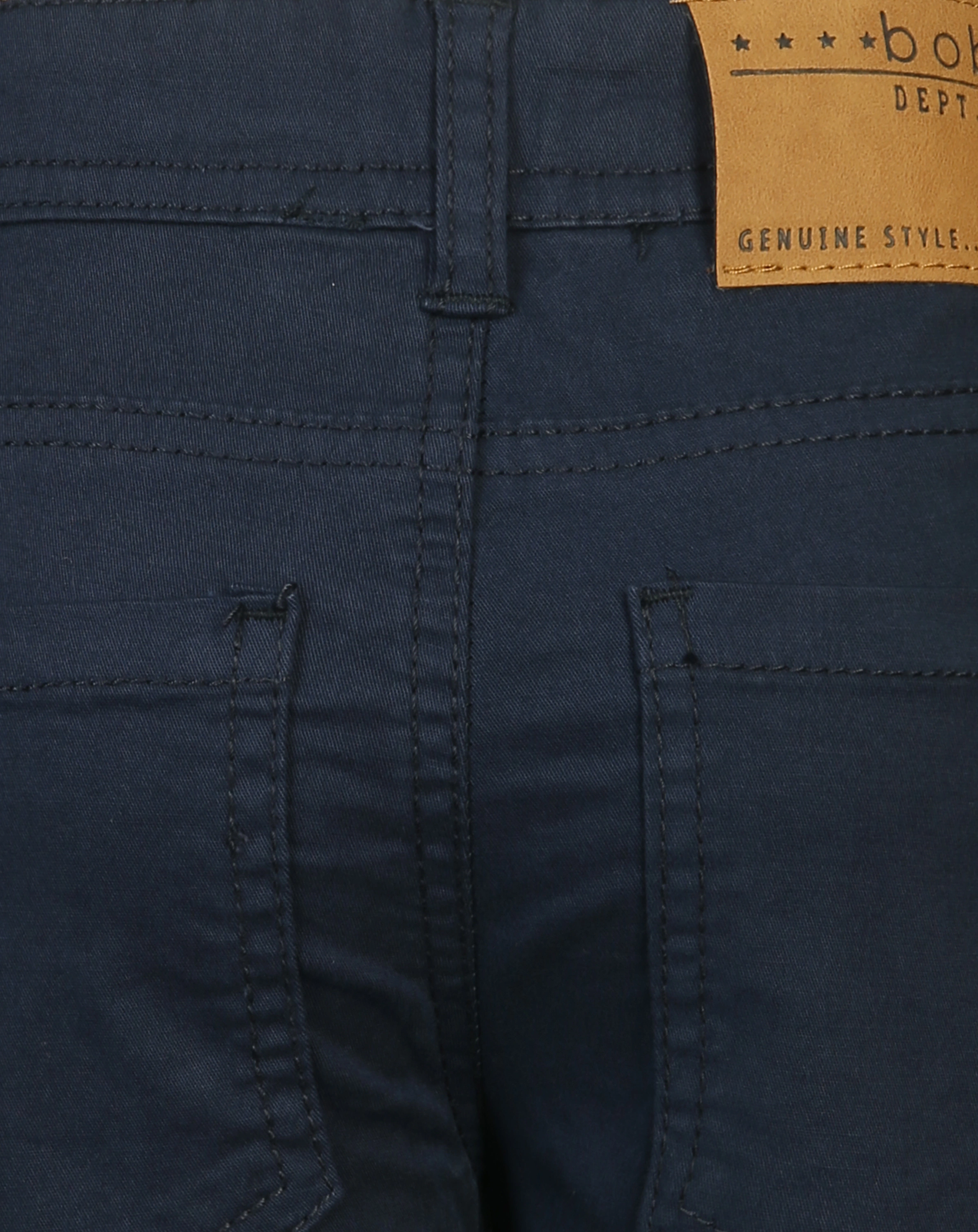 Gabardine-Shorts SUMMER DAY in marine