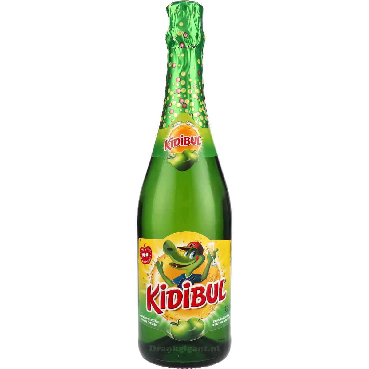 Kidibul Appel Alcoholvrij (Kinderchampagne) 75 cl