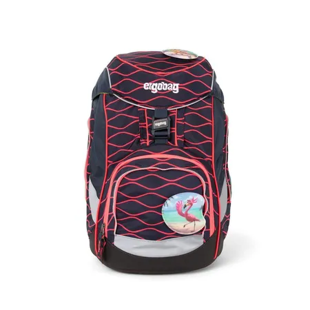 ergobag PACK Schulrucksack-Set LUMI Edition WellenreitBär, 6-teilig