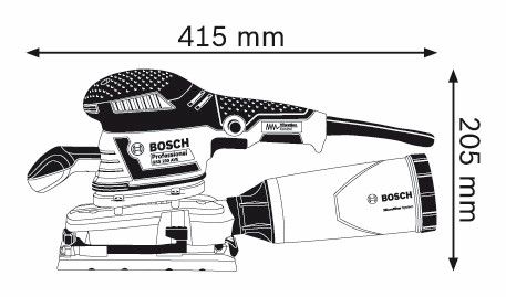 Bosch GSS 230 AVE Vlakschuurmachine in L-Boxx - 0601292801
