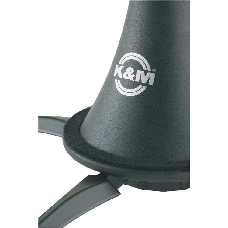 Konig & Meyer 15222 klarinetstandaard met voetstuk - zwart