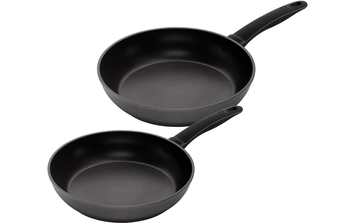 Bratpfanne Easy Induction 2 Stück, 24/28 cmRundes Allzweckpfannen-Set