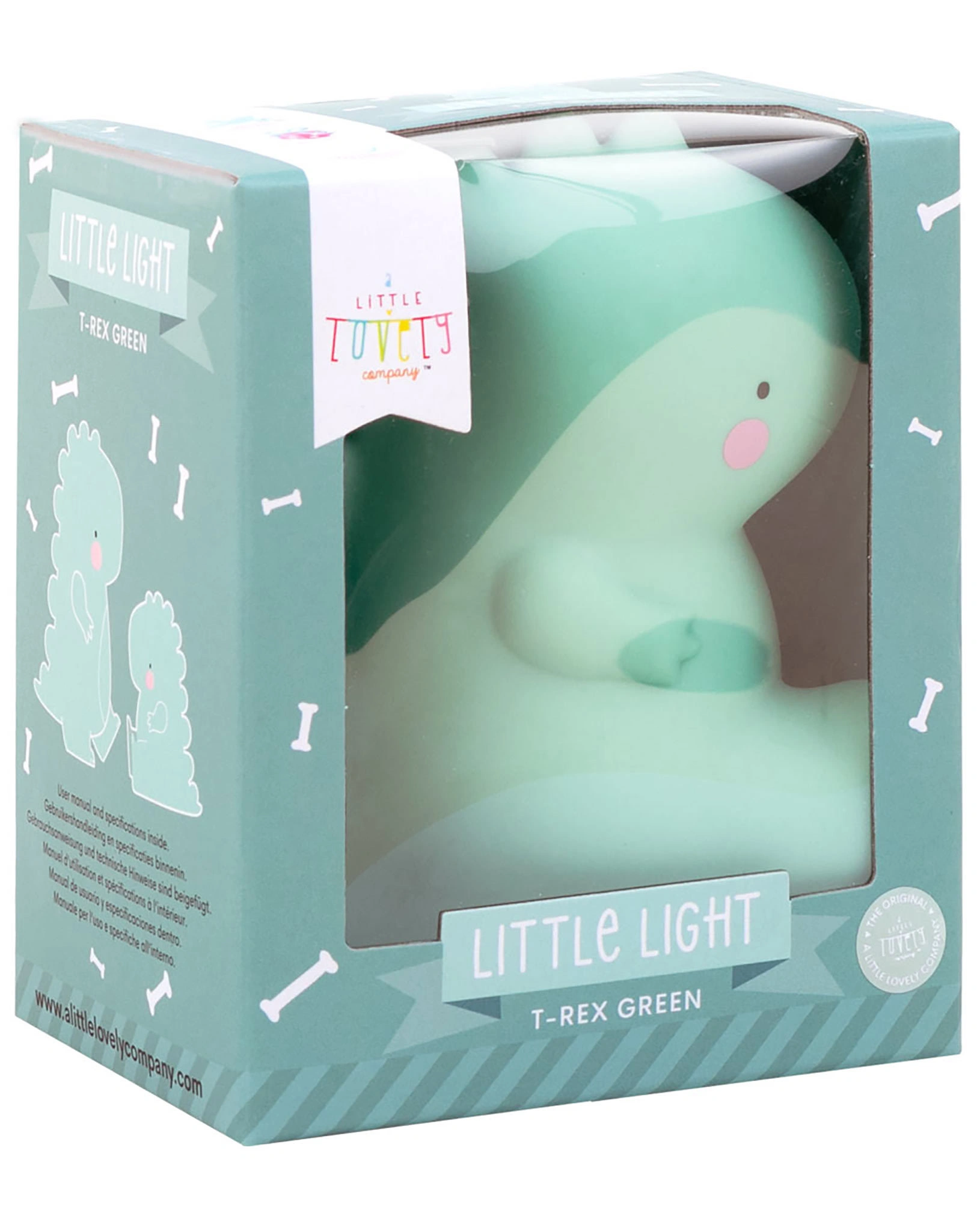 LED-Nachtlicht LITTLE LIGHT T-REX in grün