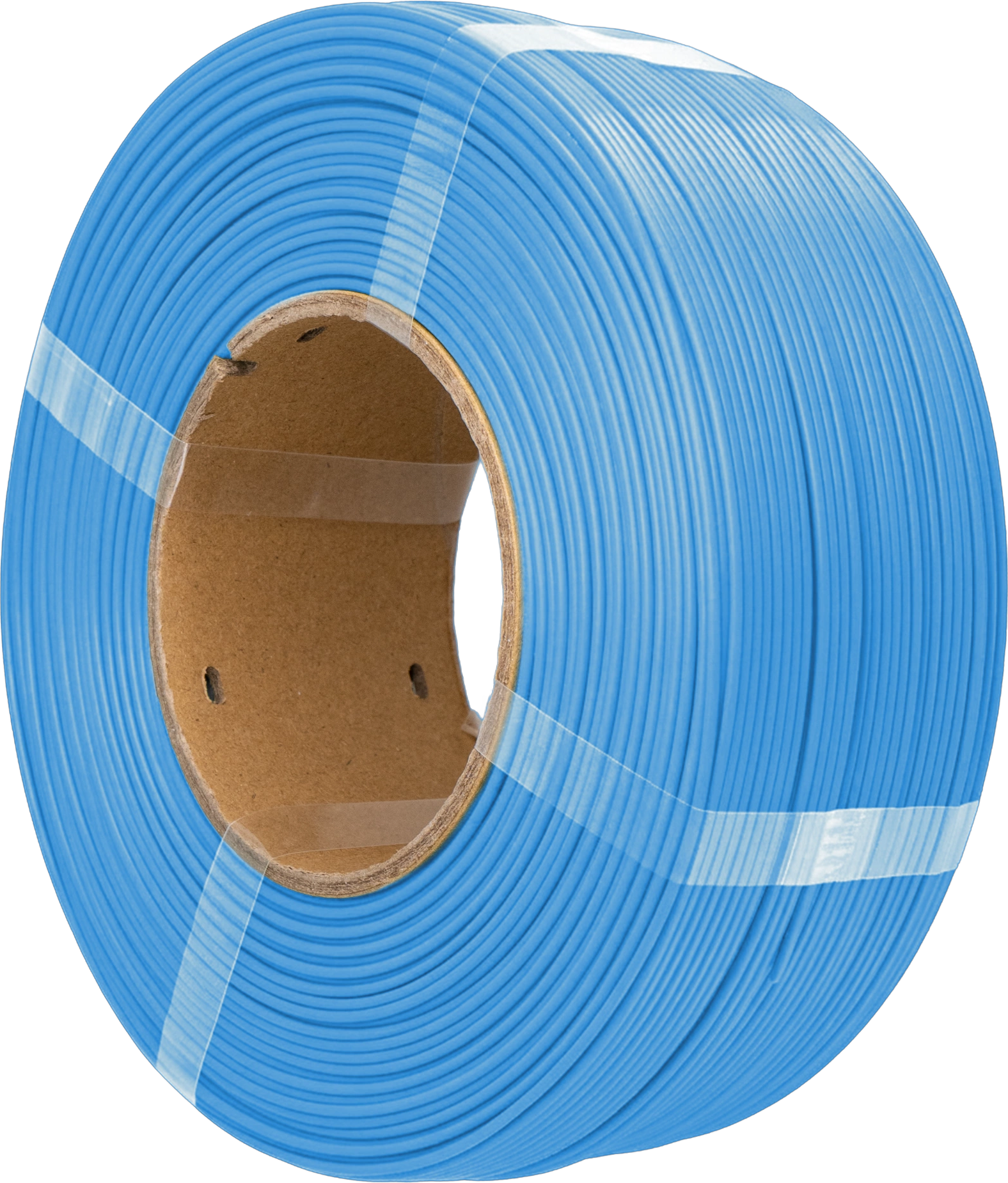AzureFilm  PLA Refill Blue, 1,75 mm / 1000 g    PLA mit guten mechanischen Eigenschaften, ohne Spule