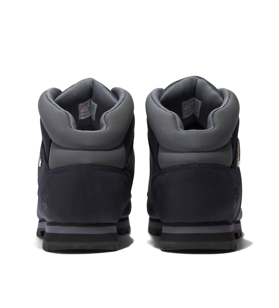 Botas Timberland Euro Sprint Mid Lace em Couro, Azul