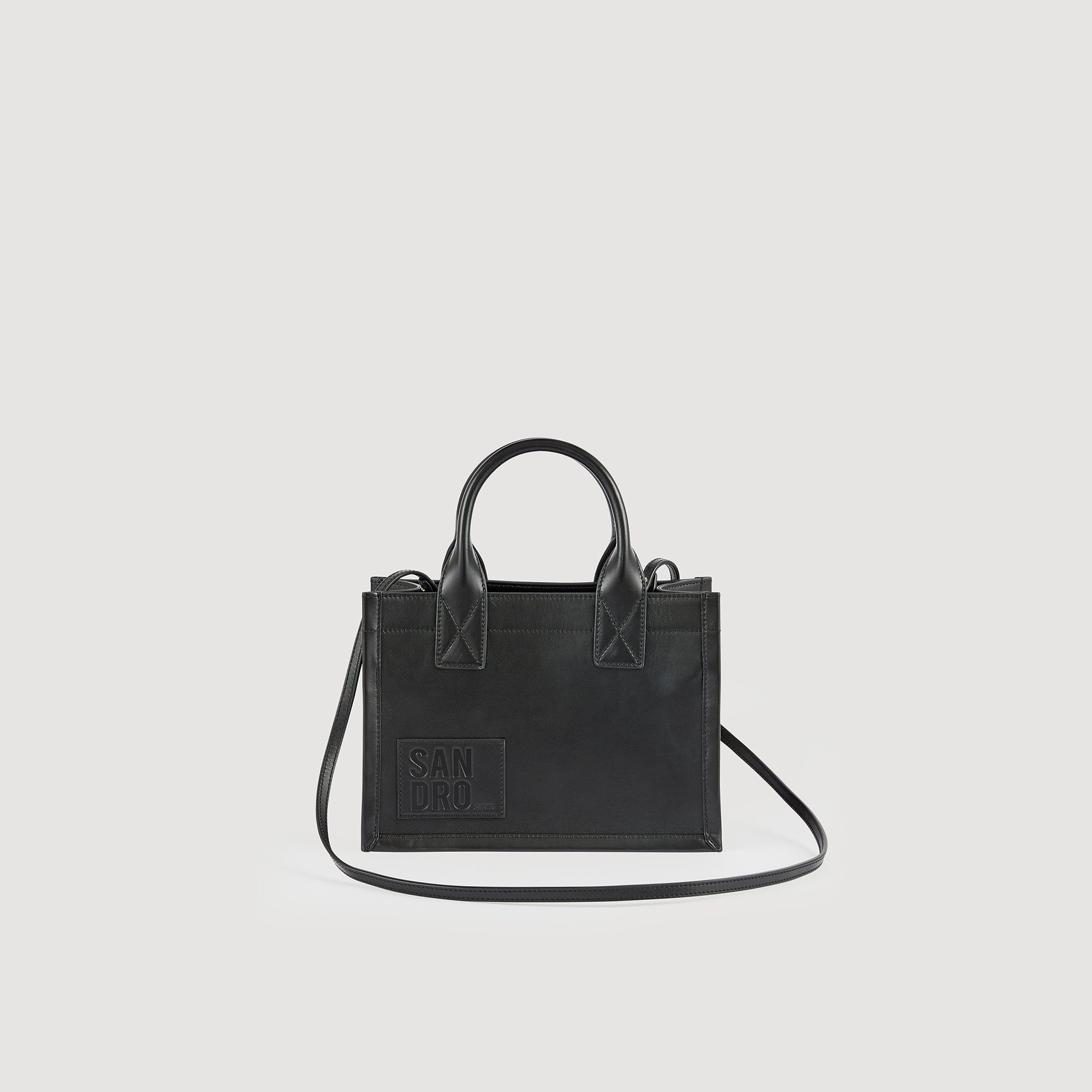 Petit cabas cuir de tannerie certifiee