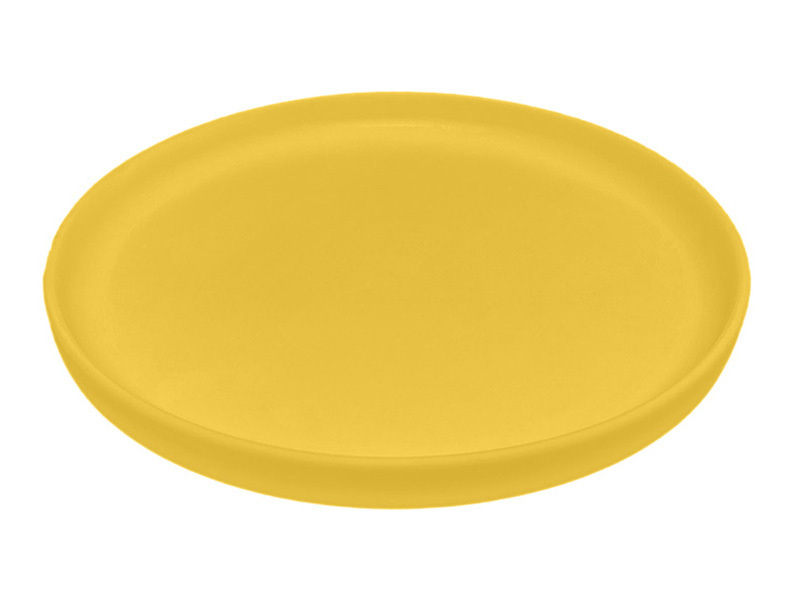 Point-Virgule Mimosa Yellow bord - Ø20 cm