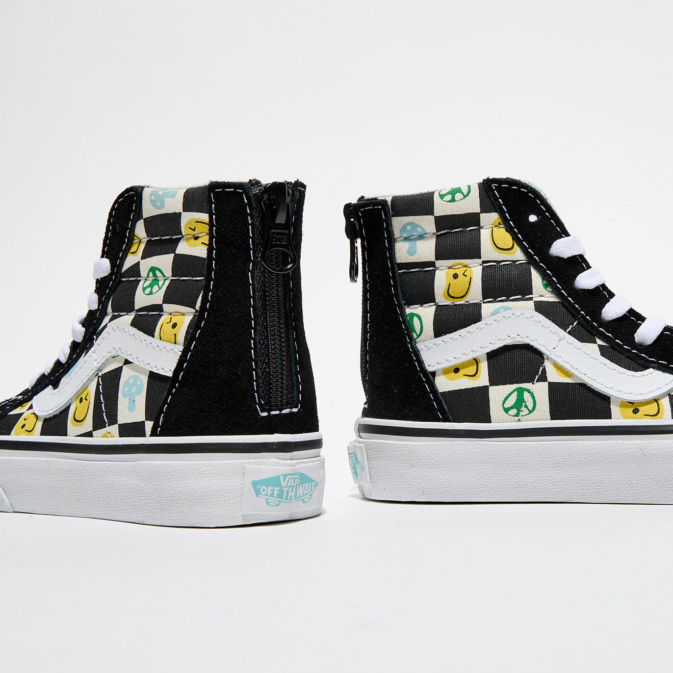 Vans Baskets SK8-Hi Zip noir/multicolore