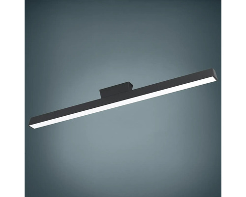 LED Smart Light Plafondlamp 16W 4800 lm CCT + RGB 105,5x12 cm Zwart - Compatibel met SMART HOME van hornbach