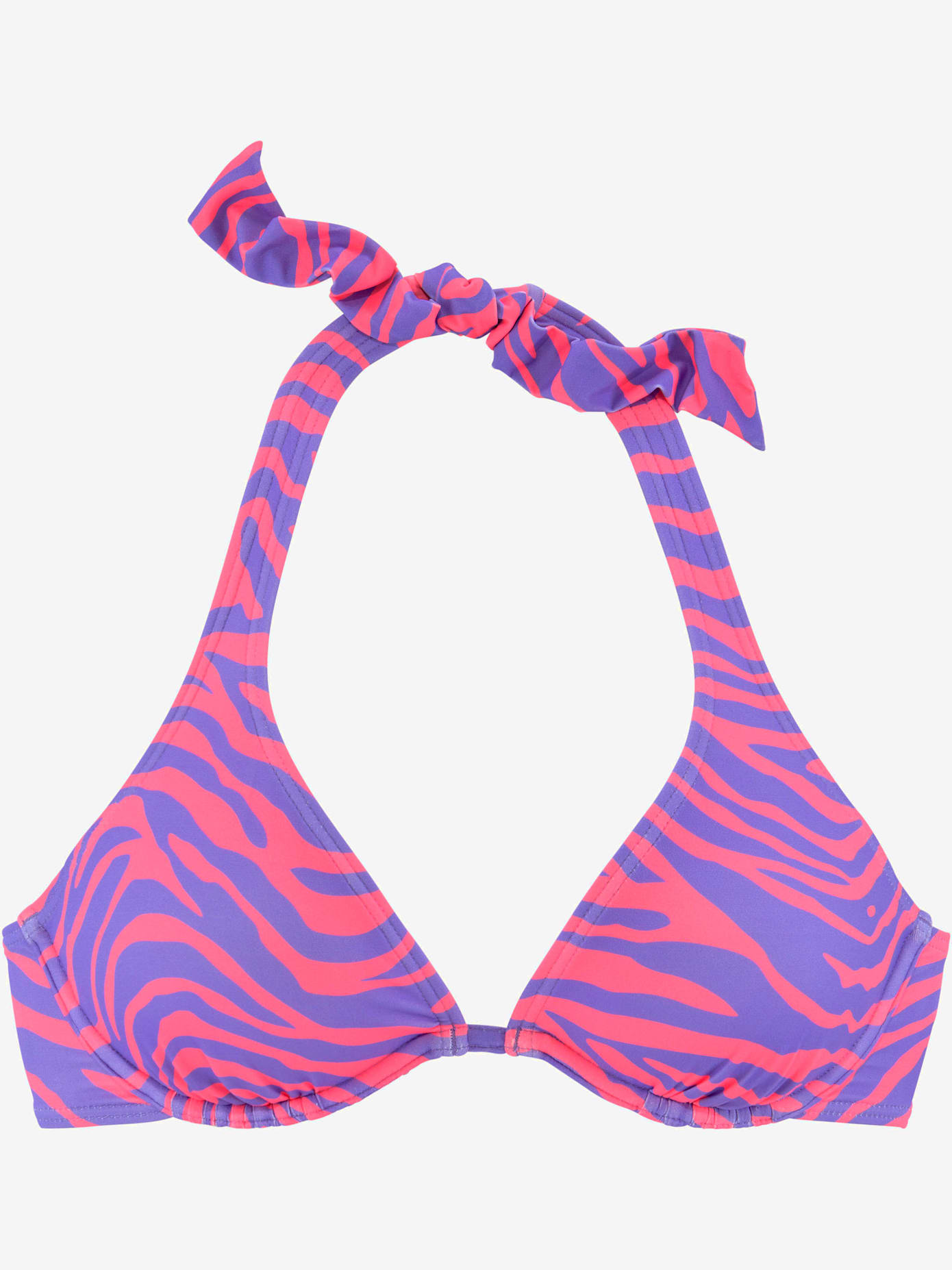 Haut de maillot de bain à armatures bonnets amovibles
