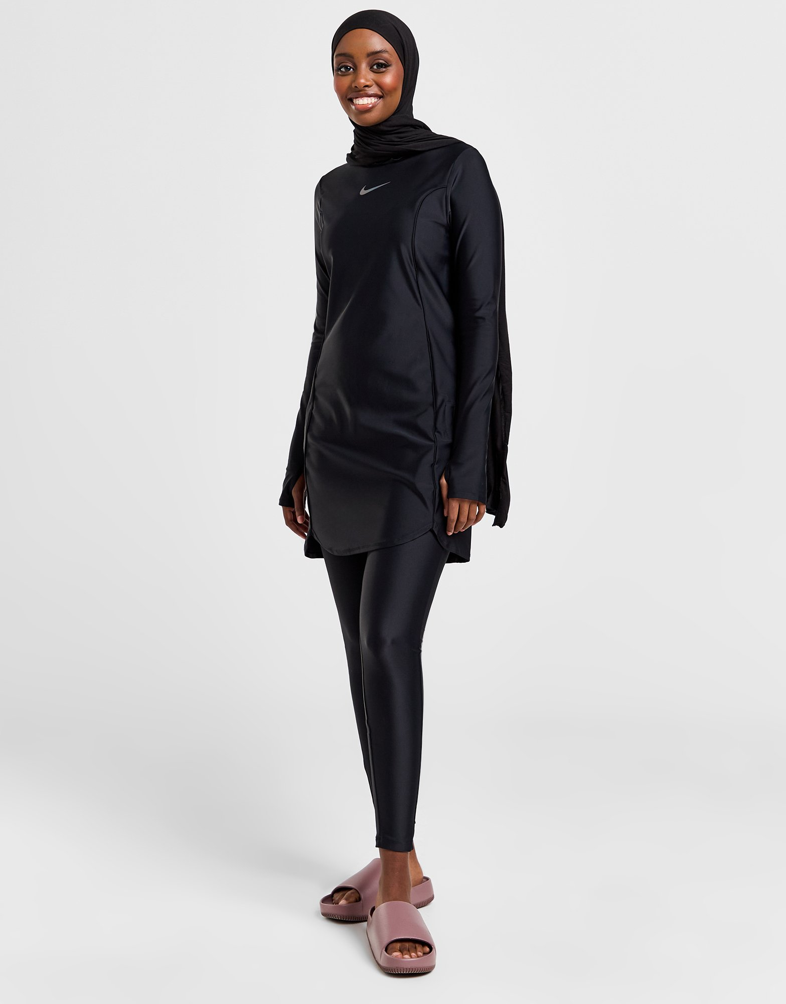 Nike Tunique de bain Manches Longues Femme