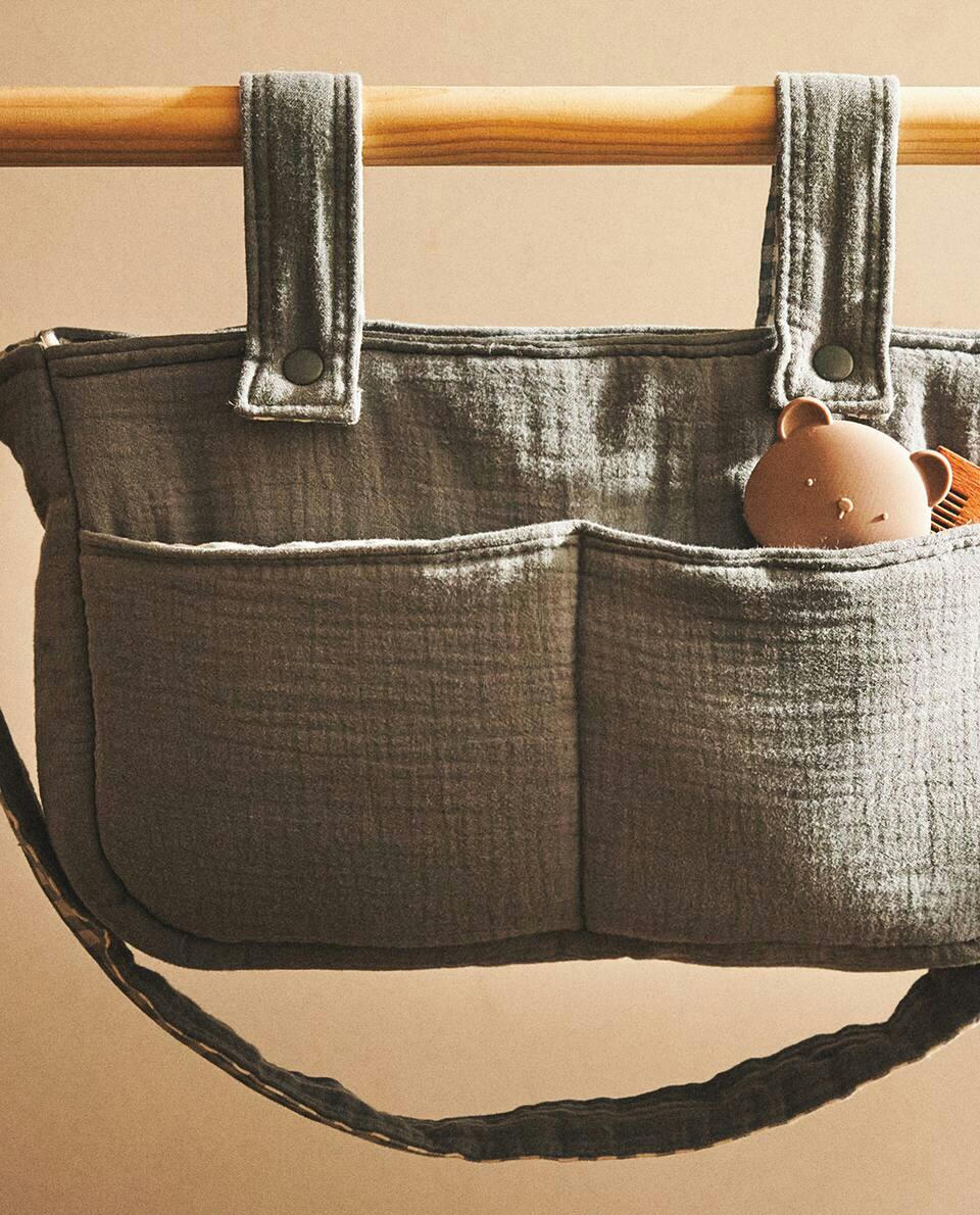 BOLSA DE MATERNIDADE INFANTIL XADREZ